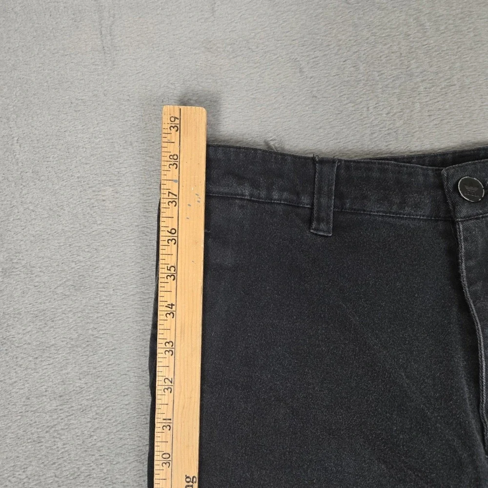ADIDAS‎ Pants Mens 31x32 Denim Skateboarding SB Slim Fit Trousers Pockets Black